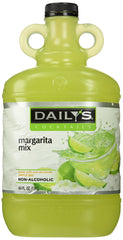 Daily's 64 oz front bottle showing label and easy-pour neck for fast cocktail prep