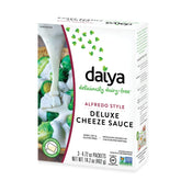 Daiya front box showing vegan Alfredo sauce and product name for quick recognition
