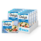 Daiya Alfredo front packaging showing label and serving suggestion benefits convenience