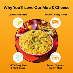 Daiya cooked rice pasta in bowl demonstrating creamy ready-to-eat appeal