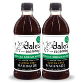 Dale's front bottle view highlighting label and low-sodium benefit
