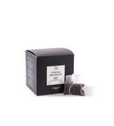 Dammann Freres front packaging showing the 25-count box and premium presentation benefits