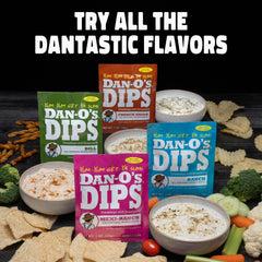 Dan-O’s Ranch packet close-up highlighting seasoning texture and quick use