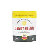 Dandy Blend front jar showing label and size for easy identification and convenience