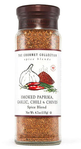 Dangold front packaging showing smoked paprika garlic chili chives and value size