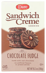 Dare front packaging showing the 10.2 oz cookie pack and easy storage benefit