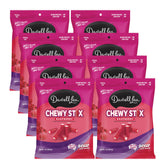 Darrell Lea front packaging shows 7oz bag and shareable eight-pack benefit