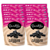 Darrell Lea front packaging showing original black licorice and non-GMO badge