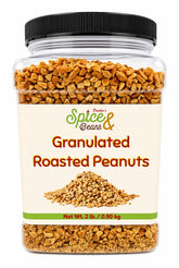 Dasher’s 2 lb container front view showing brand and resealable lid for convenience