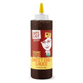 Date Lady front bottle showing label and organic date-sweetened benefit