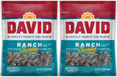David front packaging 5.25oz ranch seeds showing brand and convenient resealable bag