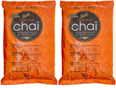 David Rio front packaging showing two large chai bags and brand benefit