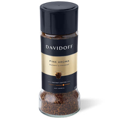 Davidoff jar front view showing brand and premium instant coffee packaging