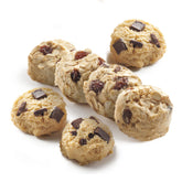 David's COOKIES front packaging showing 80-count ready-to-bake cookie dough for convenience
