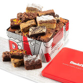 David's COOKIES decorative tin front view highlighting gift-ready presentation and sturdiness