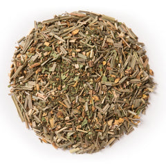 Davidson's loose leaf close-up revealing whole leaves and aromatic oils for richer flavor
