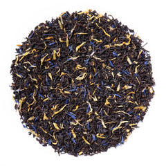 Davidson's loose leaf close-up revealing tea texture and fragrant vanilla-bergamot notes