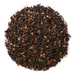 Davidson's loose tea leaves close-up displaying texture and fruit flecks for visual quality