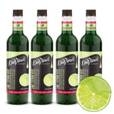 DaVinci Gourmet front packaging showing bottle and brand, highlights bright lime flavor