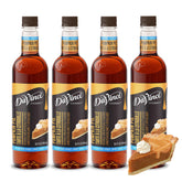 DaVinci Gourmet bottle front view showing pumpkin pie syrup branding and seasonal appeal