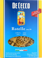 De Cecco rotelle front packaging showing brand and product
