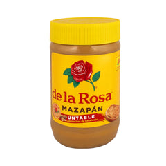 de la Rosa front jar showing label and size, clear brand visibility and convenience