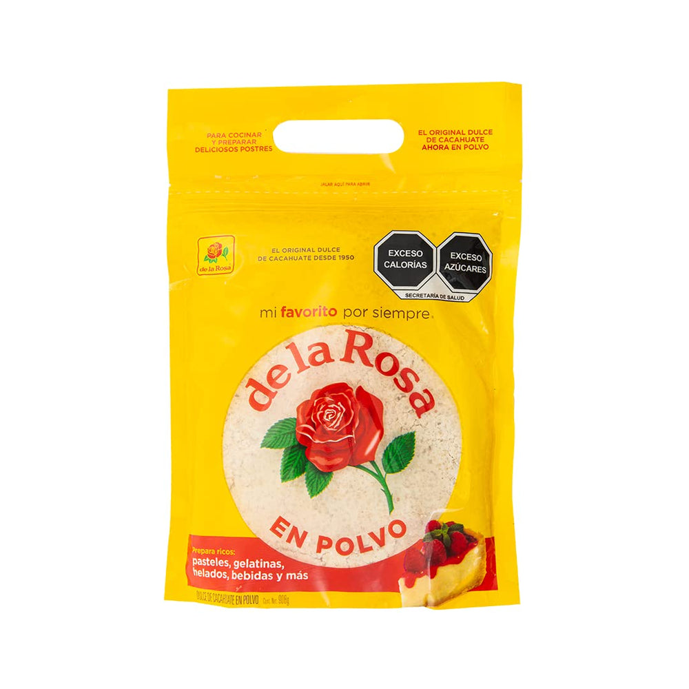 de la rosa front packaging showing bag and logo, evokes authentic Mexican flavor