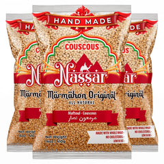 De Mi Pais front packaging showing 14 oz 3-pack and whole wheat benefit