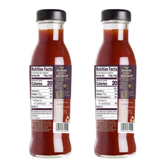 de nigris bottle side view displaying nutrition facts and PGI seal for authenticity