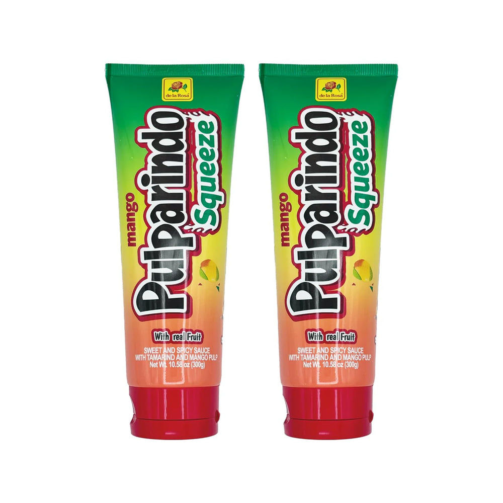 Deal Society Pulparindo squeeze front packaging showing flavor and tube benefit convenience