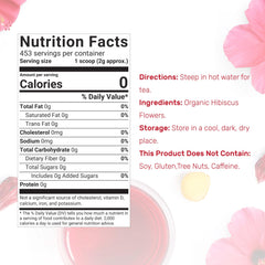 DEAL SUPPLEMENT close-up of cut hibiscus petals highlighting texture and color benefits