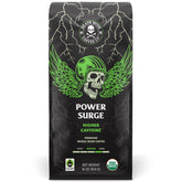 Death Wish Coffee front packaging showing bold branding and energy