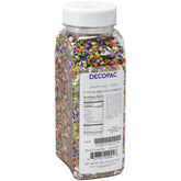 DecoPac front packaging of 26 oz Halloween fusion mix showing container benefit