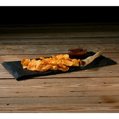 Deep River close-up of chip texture highlighting kettle-cooked crunch and robust seasoning