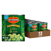 Del Monte front packaging showing label and 12-pack convenience for quick meals