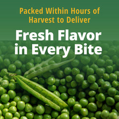 Del Monte peas served on plate as a quick side dish benefit