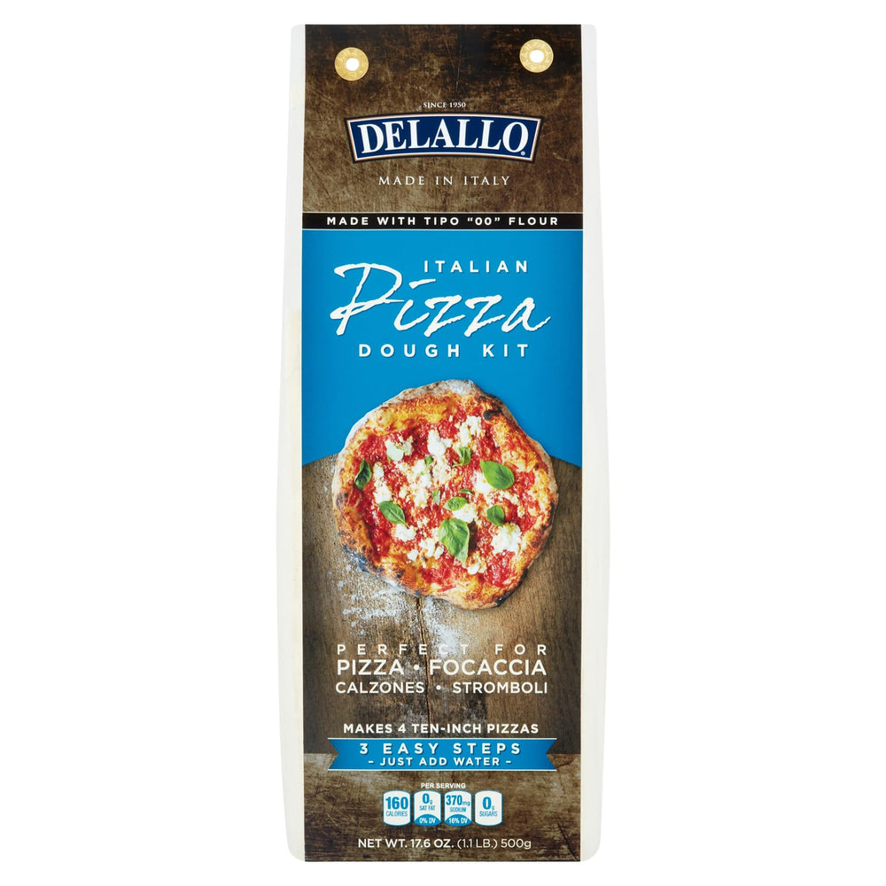 DeLallo front packaging showing label and gluten-free benefit for easy selection