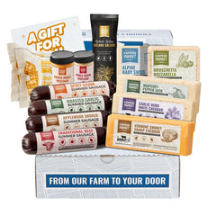 Deli Direct front packaging showing gourmet gift presentation and convenience