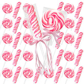 DelicYum front packaging showing 32 lollipops ready for events and easy presentation
