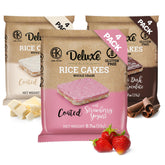 Deluxe & Bla Bla front packaging showing 12-pack and flavor variety for easy selection