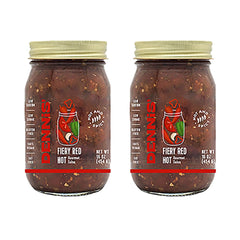 Dennis’ front packaging showcasing jar and brand, highlighting bold flavor