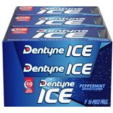 Dentyne Ice front pack view showing peppermint benefit