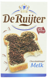 De Ruijter front packaging showing three 14-ounce boxes and brand clarity, convenient supply