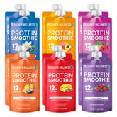 Designer Wellness front packaging showing mixed variety pouches and benefits