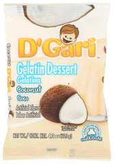 DGari coconut pack front view showing easy-to-make creamy dessert