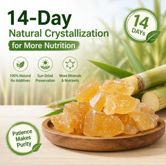 DGYLHBJ large crystal close-up highlighting slow-release caramel notes for balanced sweetness