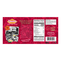Diamond Bakery portion packs opened to show sealed four-cracker packets, keeps crackers fresh