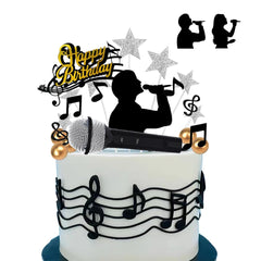 DiDida topper on birthday cake lifestyle scene boosting celebration mood