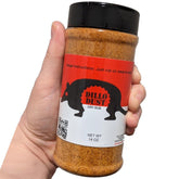 Dillo jar front label showing brand and clear seasoning benefits