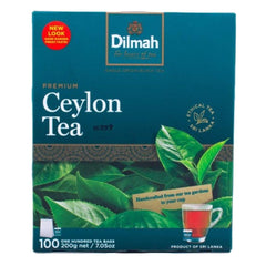 Dilmah close-up of foil-wrapped tea bag preserving fresh aroma